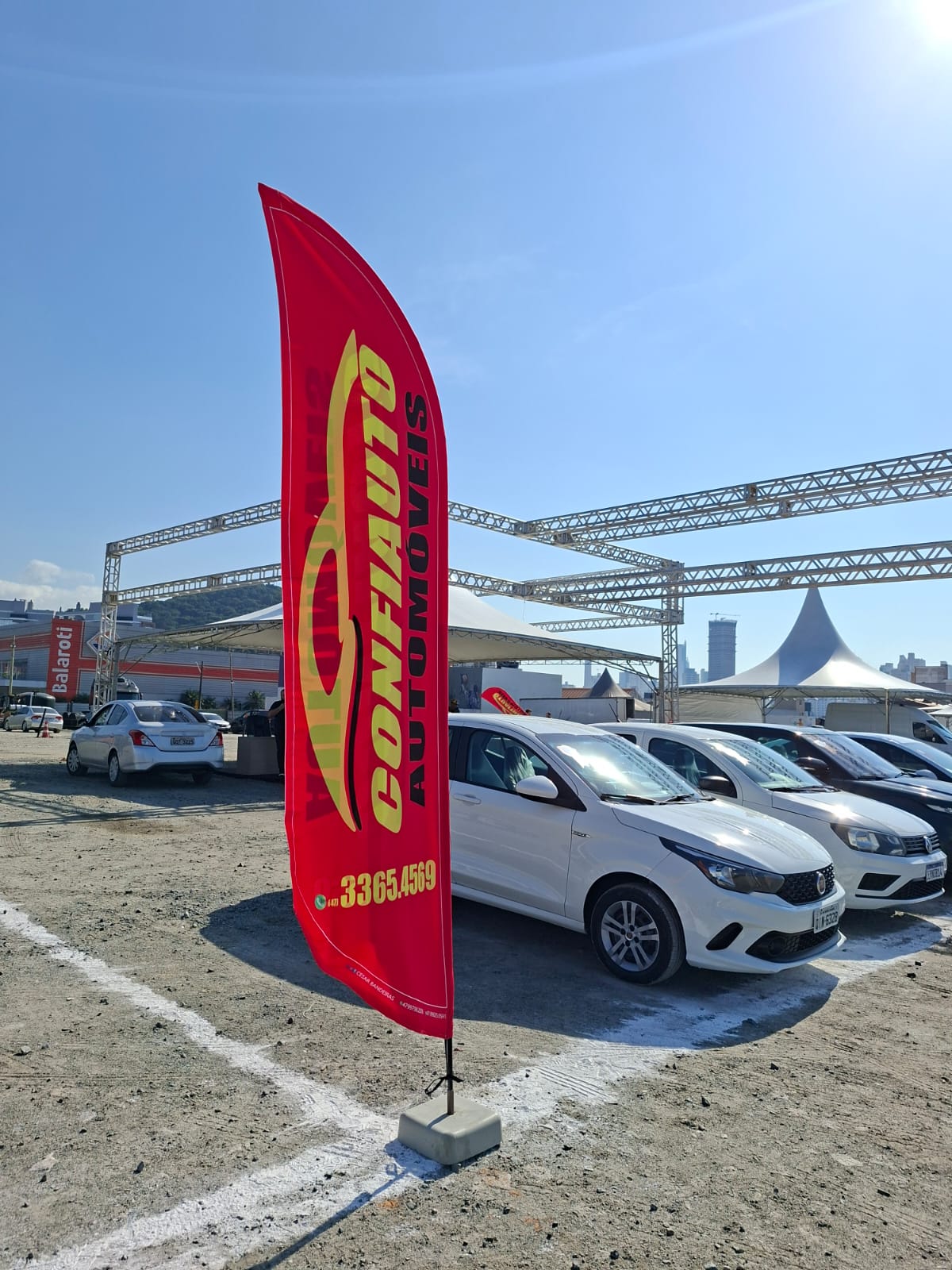 Bandeira publicitária externa