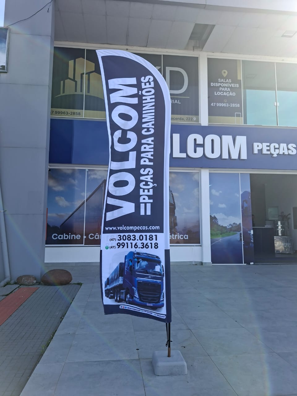 Windflag com design exclusivo