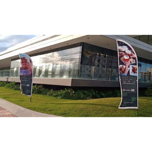 Bandeira promocional externa