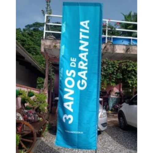 Bandeira windflag instalada