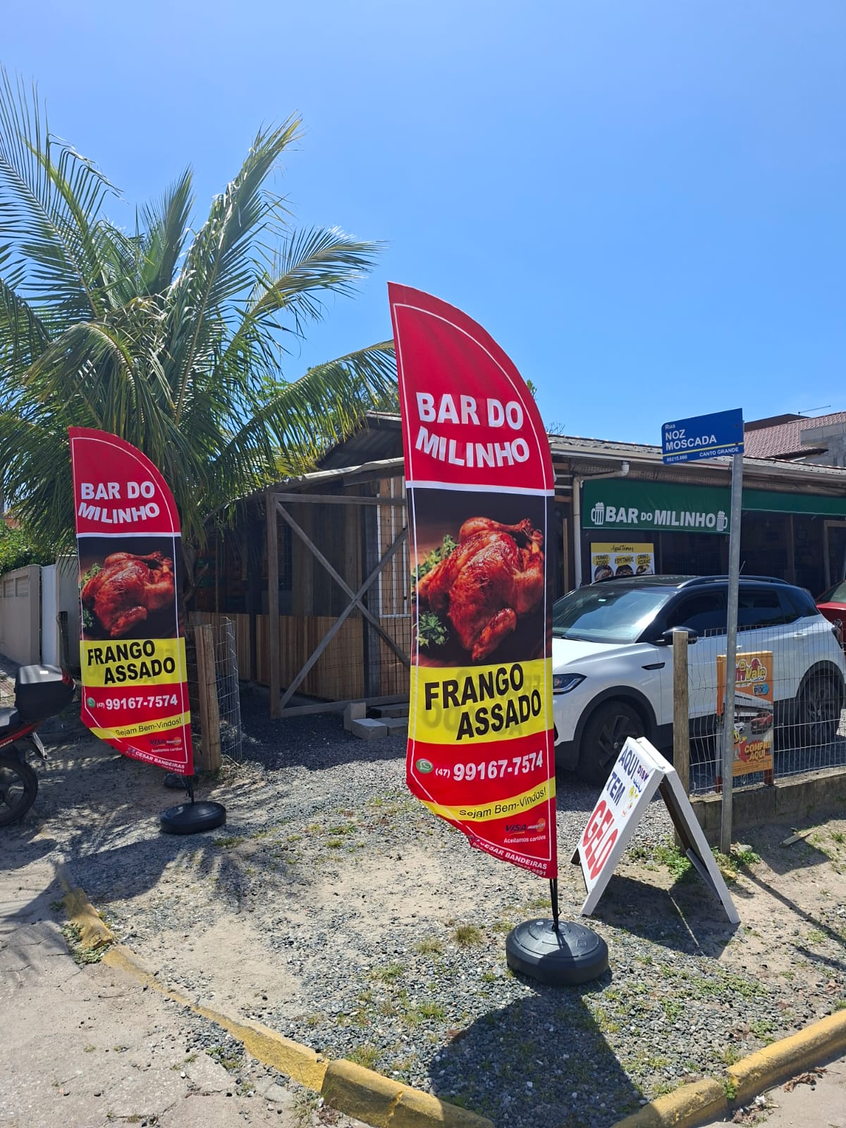 Bandeiras personalizadas para comércio