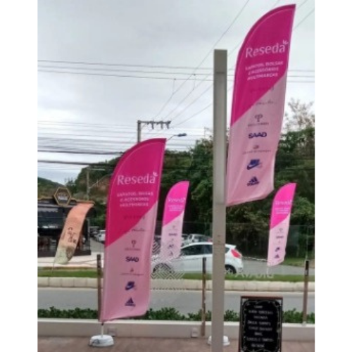 Windflag personalizado para divulgação